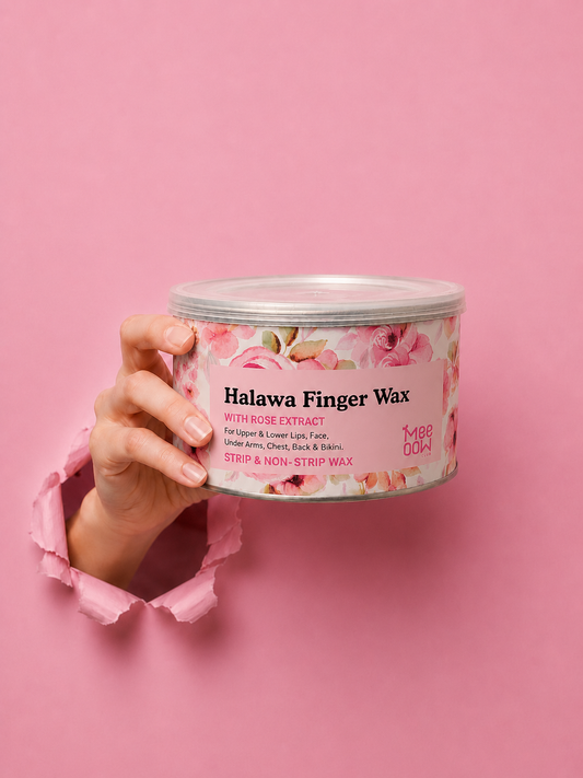 Rose Halawa Finger Wax – Face & Body Hair Removal (500ML)
