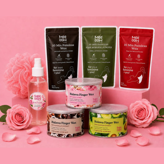 Mee Oow Complete Hair Removal Care Bundle – All-in-One Deal