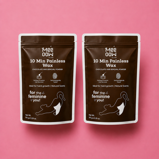 Mee Oow Club 10 Min Painless Hair Removal Powder – Chocolate 150g