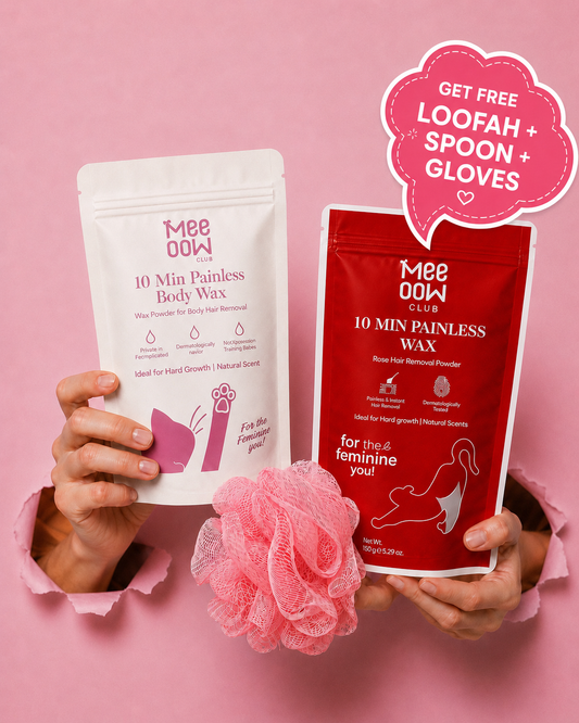 Mee Oow Club 10 Min Painless Hair Removal Powder – Pack of 2